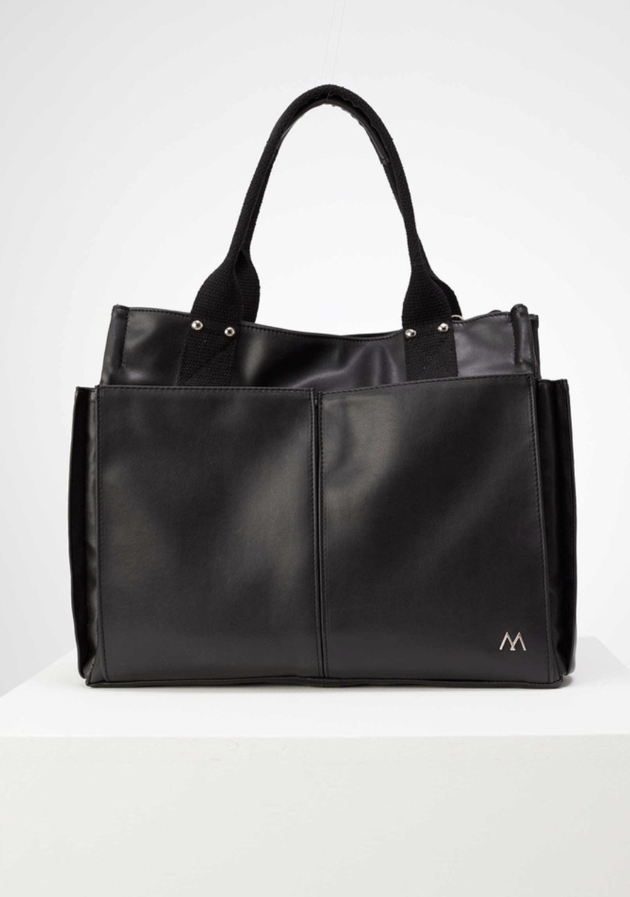 Manuka Deri Everyday Bag Siyah Çanta