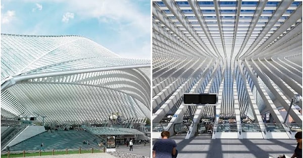 11. Liége Guillemins Tren İstasyonu - Belçika