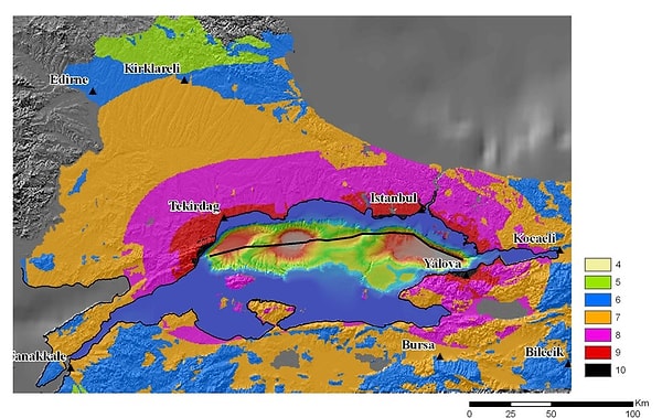 Tüysüz'ün söz konusu haritaya ilişkin yorumları 👇