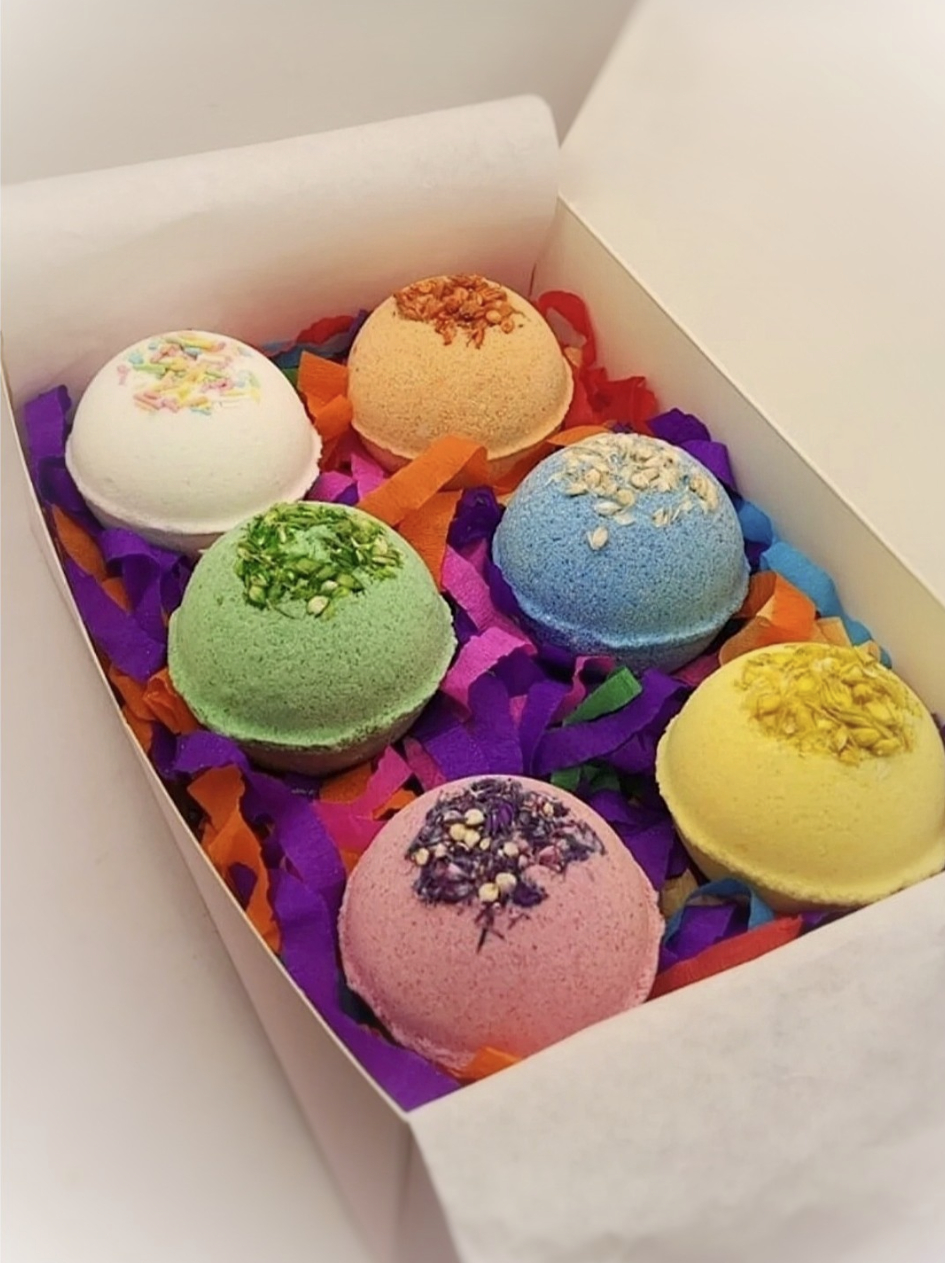 4. 6'lı Banyo Topu Nem Banyo Bombası