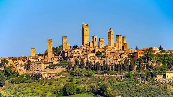 2. San Gimignano - İtalya