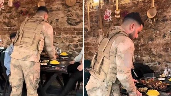 İstanbul Beyoğlu'nda bulunan bir restoranda nisan ayında askeri üniforma ile servis yapıldığı anlara ait görüntüler sosyal medyada büyük tepkilere neden olmuştu.
