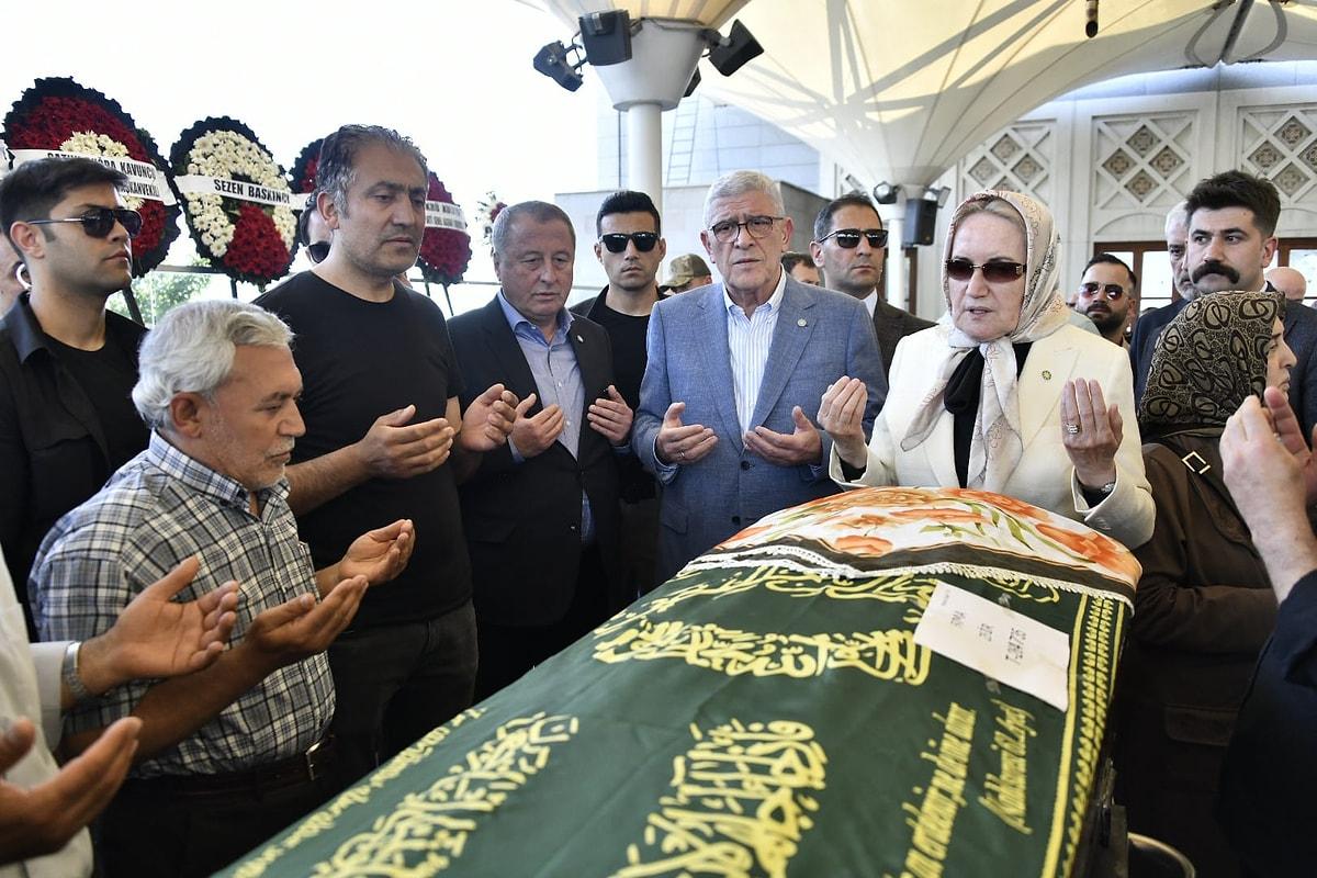 Meral Akşener, Özel Kalem Müdiresi Esma Bekar’ın kayınpederi Mehmet Ayhan Bekar’ın cenazesine katıldı.