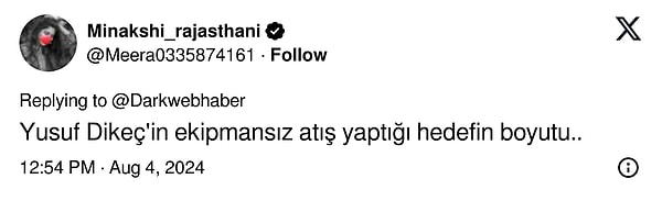 Hedef kağıtları ve Yusuf Dikeç'in başarısı ile ilgili öne çıkan bazı yorumlar 👇