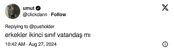 Söz konusu karar erkeklerin ise biraz canını sıkmış gözüküyor 👇