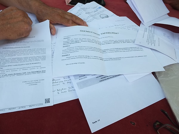 Sattığı aracın bir kaza sonucu hurdaya ayrıldığını söyleyen Erdil, bu güne kadar kendisine 2 bin liranın üzerinde borç geldiğini ve bunları yatırdığını söyledi. Erdil'in şu anda hala 581 lira 25 kuruş HGS borcu gözüküyor.