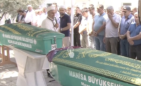 Cenaze namazını kıldıran Salihli Müftüsü Ali Çebi, 3 kız kardeş için "Onlar çocuktur cennete gideceklerdir" diyerek helallik almadı.