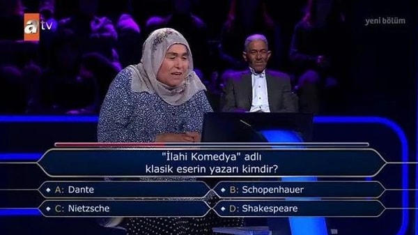 Koyuncu, "Yarışmacılar beni böyle köylü kıyafetiyle yaşlı halimle görünce 'Bu yaşlı kadının ne işi var bu yarışmada gençler, üniversiteliler dururken' dedi ama benim kulağım duydu. Beni küçümsediler. Ben de yarıştım. Onlardan da iyi yarıştım. Seyirci benim doğal halimi beğendi, yarışmamı da beğendi." ifadelerini kullandı.