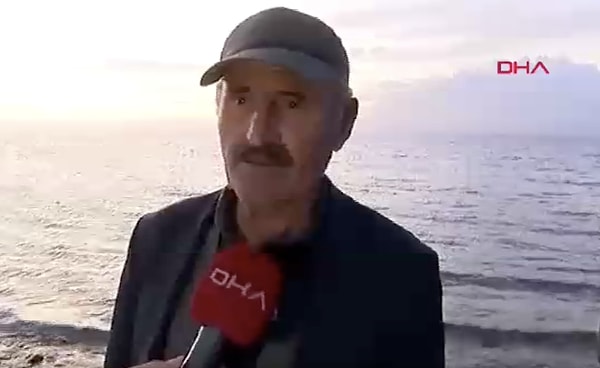 Ankaya, sahile yakın bölgede bulunan arkadaşına ait yazlıkta bulunduğu sırada sahildeki karartıyı fark ettiğini söyledi. Yaklaştığında kadın cesedi olduğunu görünce hemen jandarmaya haber verdiğini belirten Ankaya, "Saat 14.10 sıralarıydı. Karartıyı fark ettim. Yaklaştığımda ceset olduğunu anlayınca hemen yetkilileri aradım" dedi.