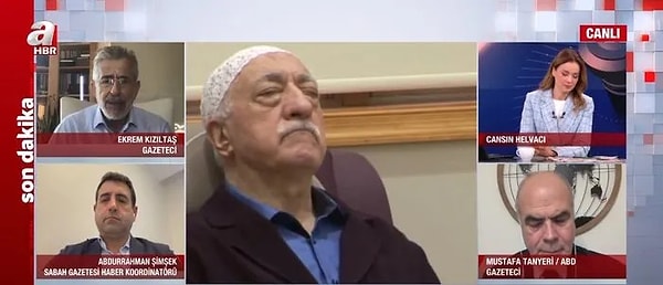 Sabah Gazetesi Haber Koordinatörü Abdurrahman Şimşek A Haber canlı yayınından Fethullah Gülen'in ölümü sonrası yerine geçmesi beklenen ismi açıkladı.