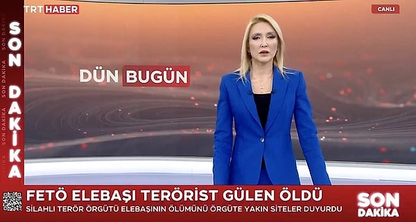 Oya Eren Özkan, 09.26'da son dakika olarak verdiği ölüm haberinde, "Tüm ömrü Türkiye Cumhuriyeti'ne kumpas kurmakla geçen, vatan haini, din düşmanı terörist Fethullah Gülen öldü. İyi bilmezdik, hakkımız haram olsun" ifadelerini kullandı.