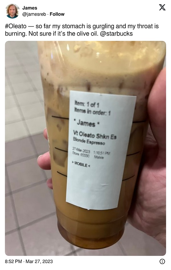 'Oleato'ya yönelik sosyal medyada yer alan kötü yorumlar gündem olmuştu.